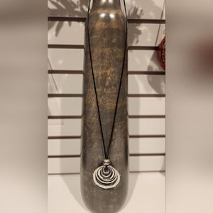 Elegant Silver Pendant Necklace